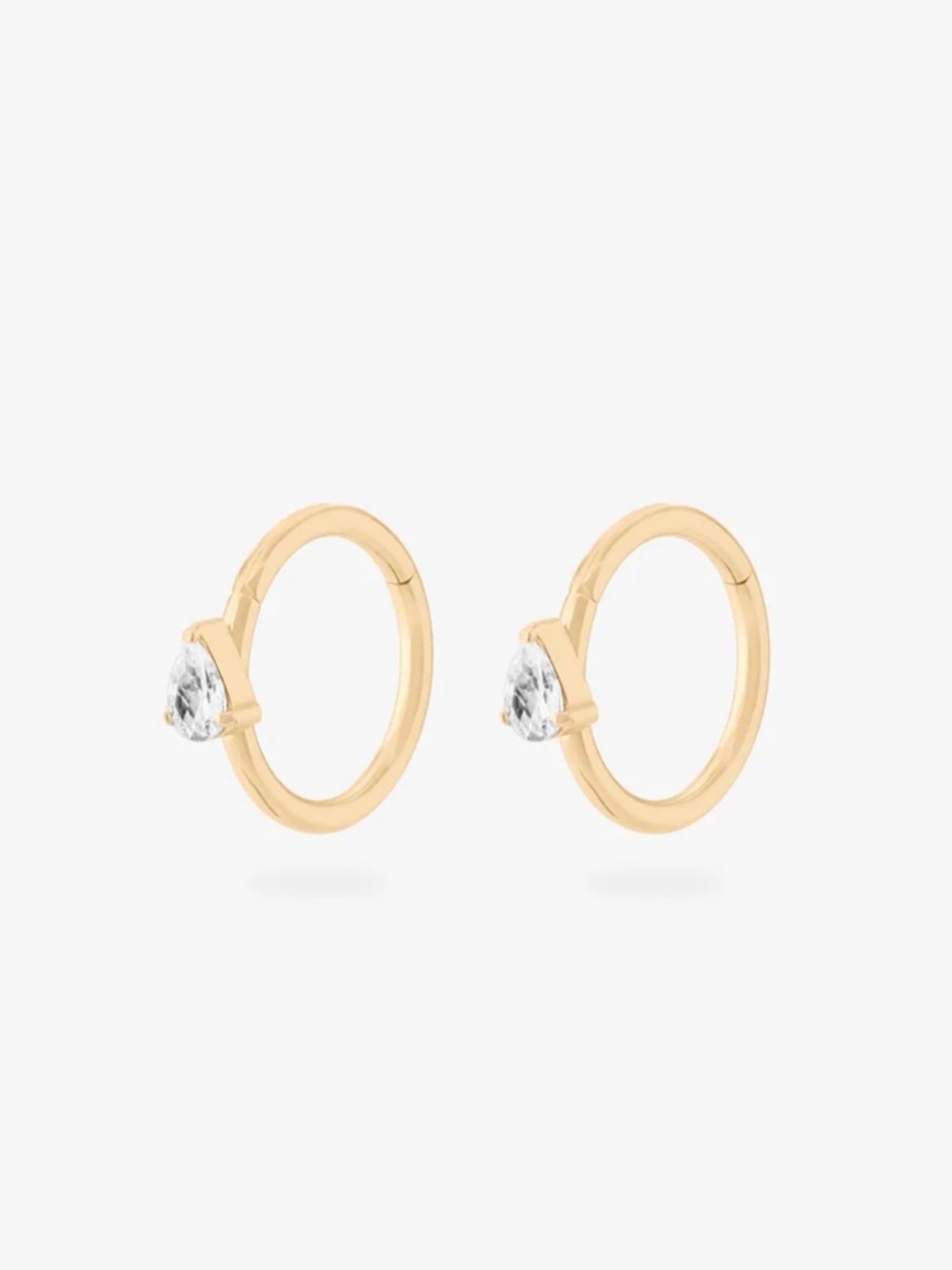 STUDS 8mm Pear Clickers (PAIR)